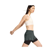 On Pace Shorts Lead Black