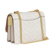 Coach Klare Crossbody Bag In Signature Canvas Signature Canvas-Gold-White-Chalk