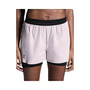 On 3" Performance 2/1 Shorts Mauve Black