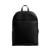 Coach Owen Backpack Pebbled Leather-Gunmetal-Black