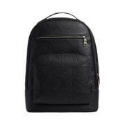 Coach Ethan Backpack In Signature Leather Pebbled Leather-Gunmetal-Black