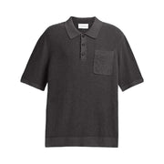 Coach Knit Polo Washed Black