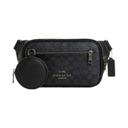 Coach Graham Crossbody Bag Smooth Leather-Gunmetal-Black