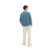 Coach Knit Polo Washed Blue