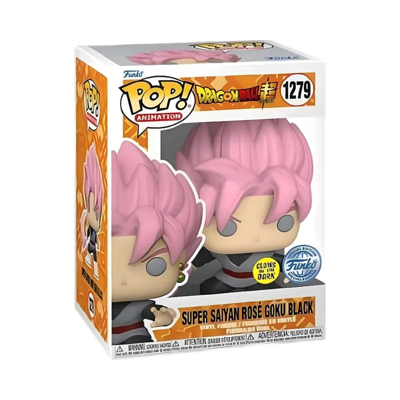 Funko Pop! Dragon Ball Z Super - Super Saiyan Rose Goku Black (Glow Special Edition) #1279