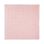 Coach Signature Oversized Square Scarf Dusty Pink