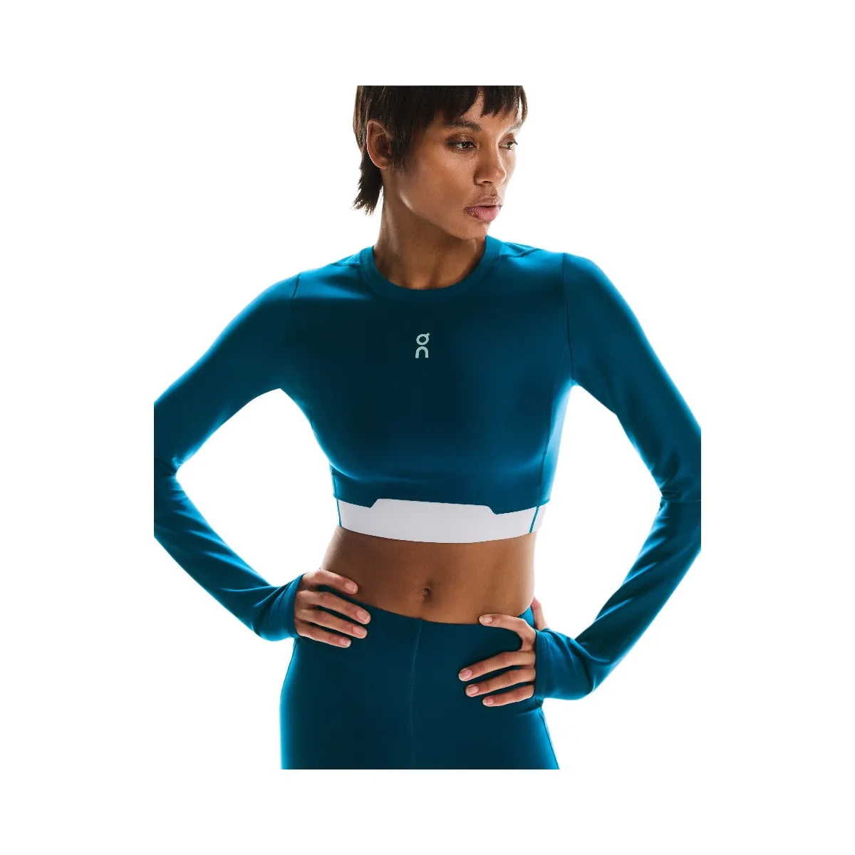 On Train Long Sleeve Crop Tempest