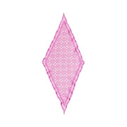Coach Signature Silk Diamond Scarf Fuschia