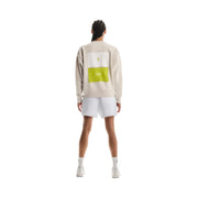 On Club Crew Graphic Silver