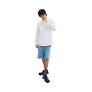 Coach Long Sleeve Button Down Shirt White