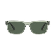 Coach Square Frame Sunglasses Transparent Green