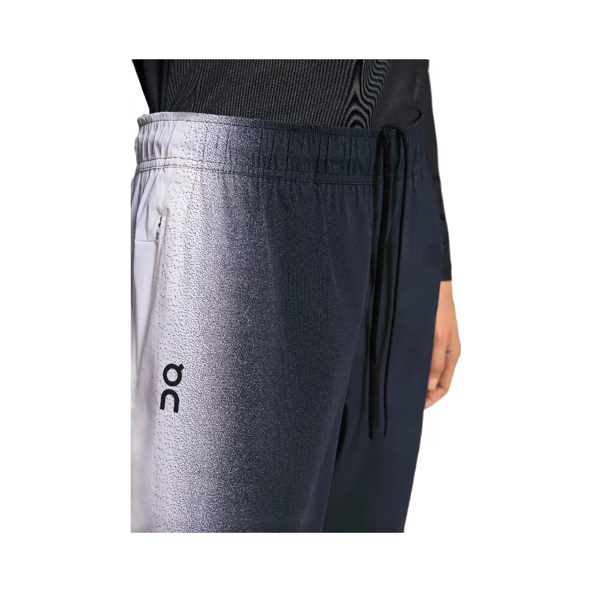 On Court Track Pants Black White