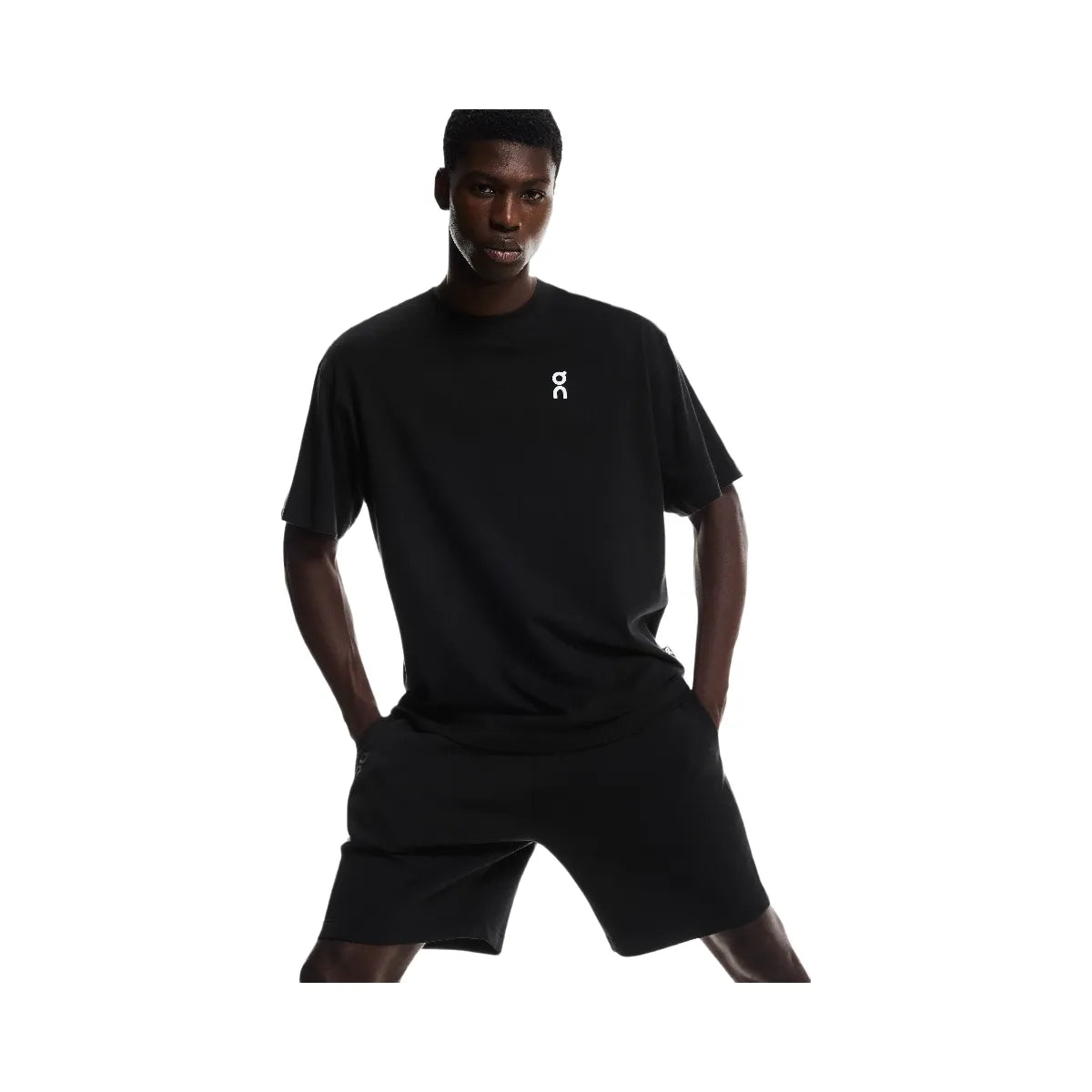 On Focus Tech Shorts Black