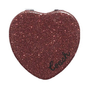 Coach Glitter Heart Compact Gold-Wine Multi