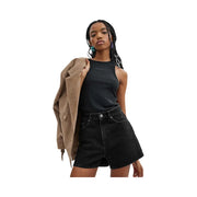 Coach Denim Shorts In Organic Cotton Black