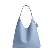 Coach Brooklyn Shoulder Bag 39 Smooth Leather-Brass-Bluebell