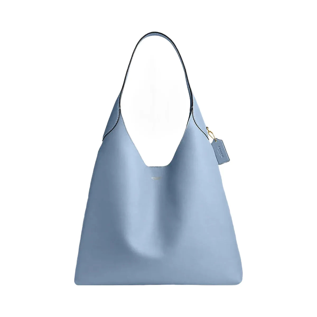 Coach Brooklyn Shoulder Bag 39 Smooth Leather-Brass-Bluebell