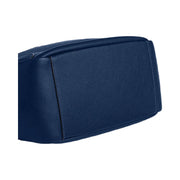 Coach Hadley Turnlock Tote Bag Pebbled Leather-Gold-Deep Blue
