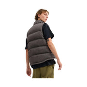 Coach Solid Down Vest Dark Heather Grey