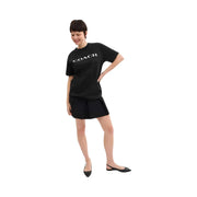 Coach Signature T-Shirt In Organic Cotton Black