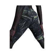 On Race Tights Half Black Limelight