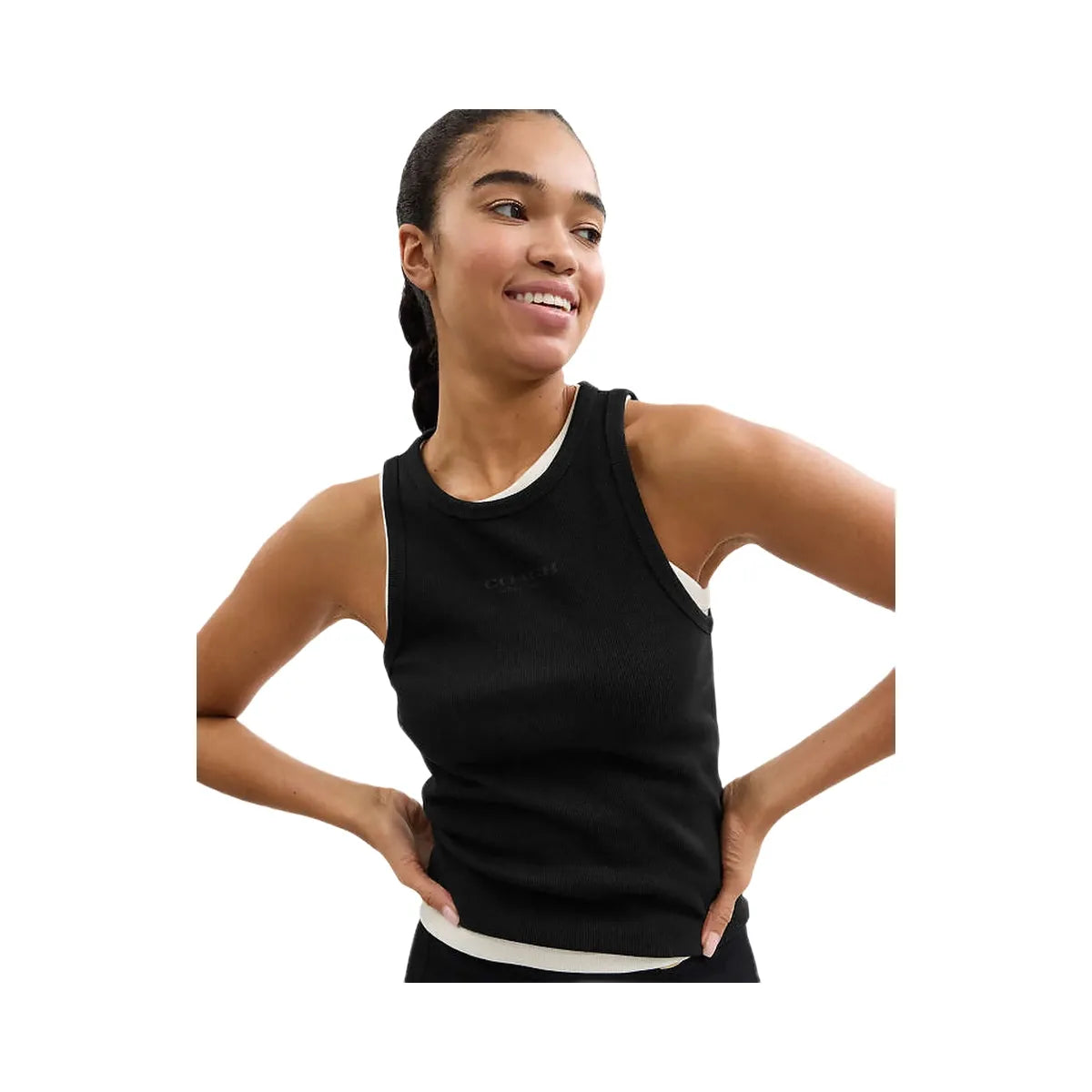 Coach Tank Top Black