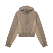 On Club Cropped Hoodie Fka Cinder Desert