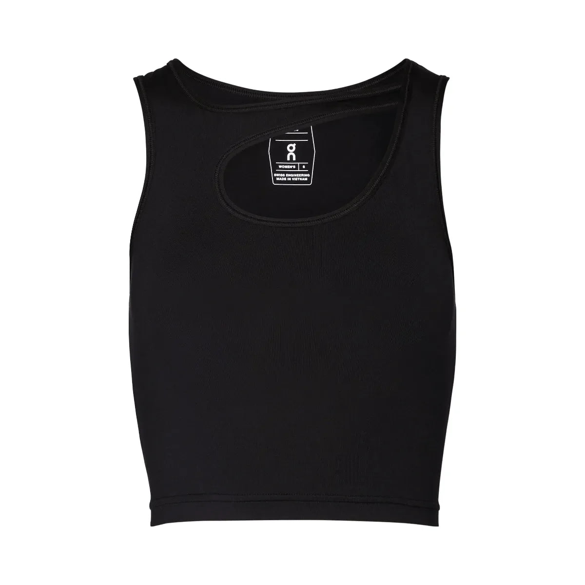On Studio Cut-Out Crop Black
