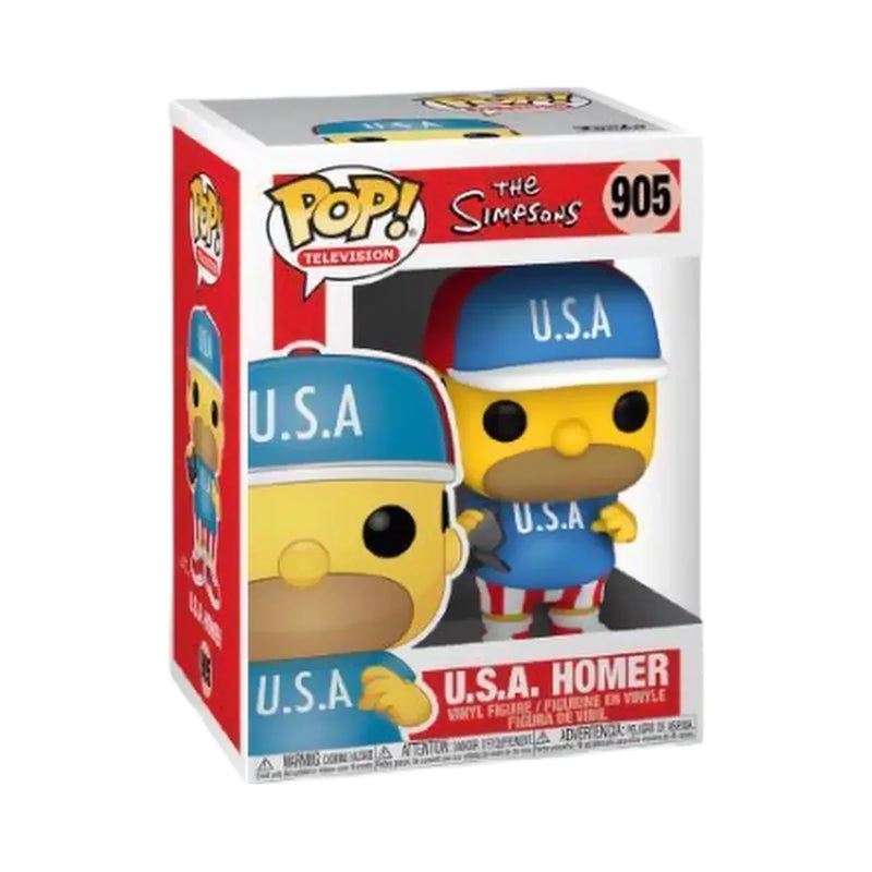 Funko Pop! The Simpsons U.S.A Homer #905