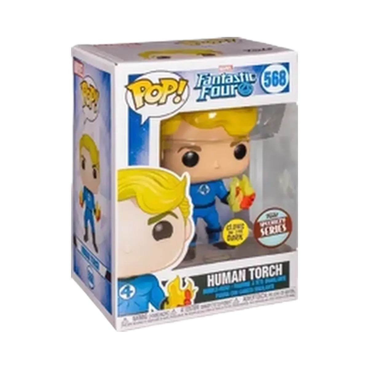 Funko Pop! Marvel: Fantastic Four - Human Torch #568