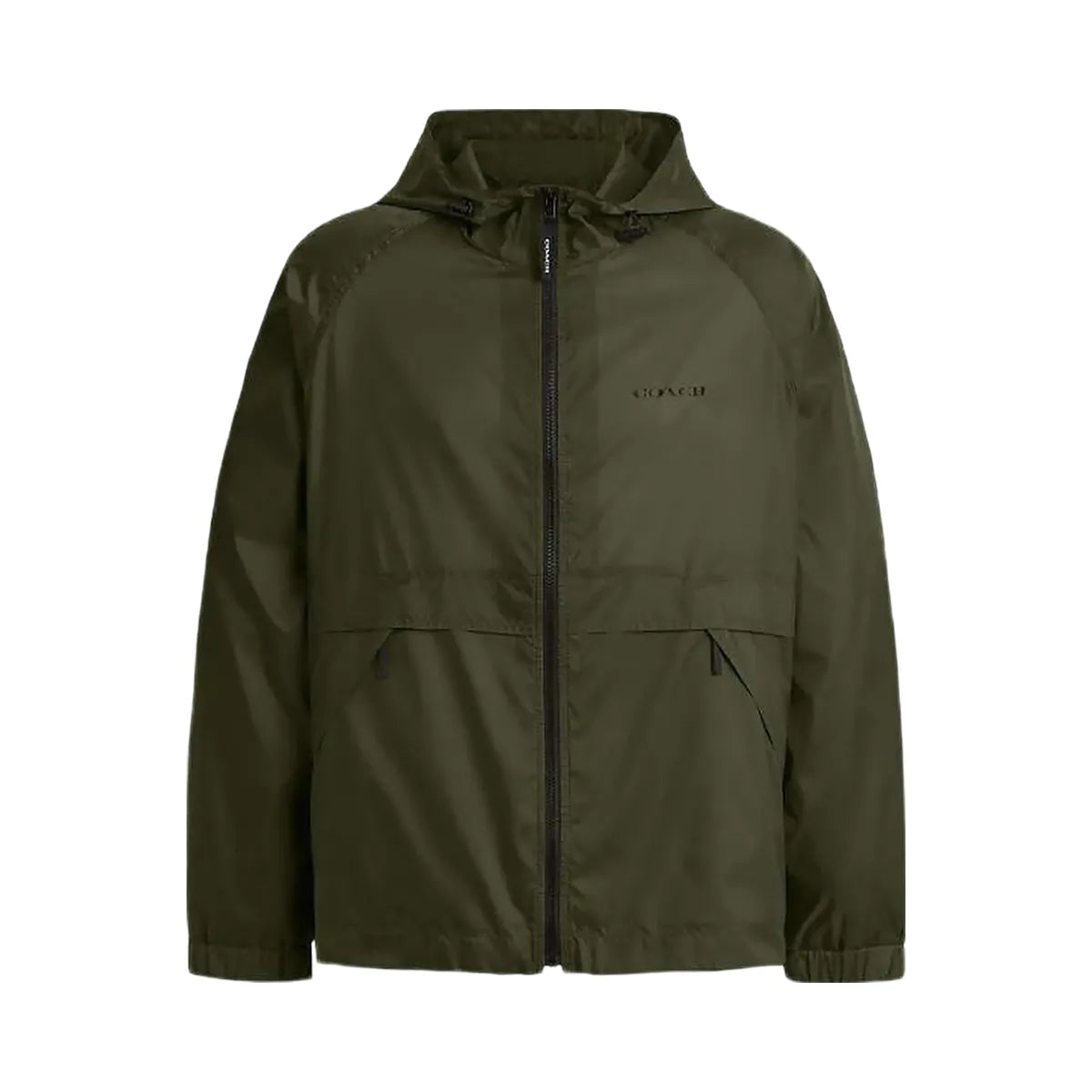 Coach Lightweight Windbreaker Military Green
