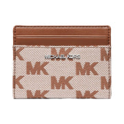 Michael Kors Cooper Logo Jacquard Bi-Fold Wallet Luggage