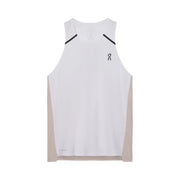 On Performance Tank White Silver