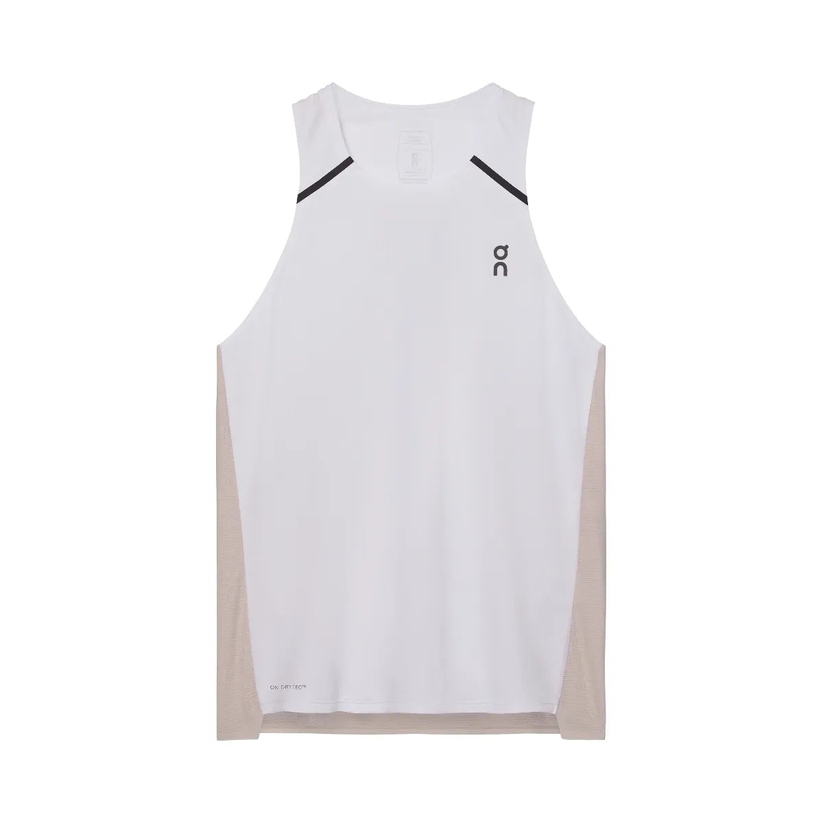 On Performance Tank White Silver