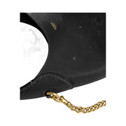 Coach Brooklyn Shoulder Bag 23 Natural Grain Leather-Brass-Black