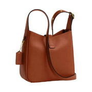 Coach Hadley Mini Crossbody Bag Smooth Leather-Gold-Tan