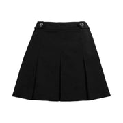 Coach Mini Skirt With Turnlocks Black