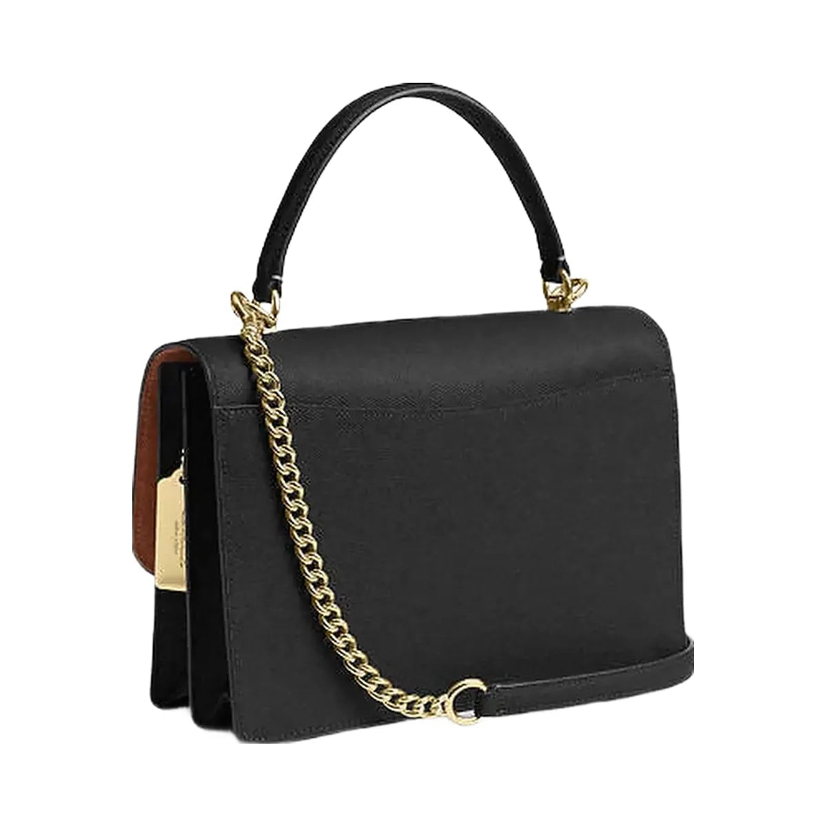 Coach Klare Top Handle Bag Gold-Black