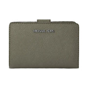 Michael Kors Medium Saffiano Leather Wallet Olive