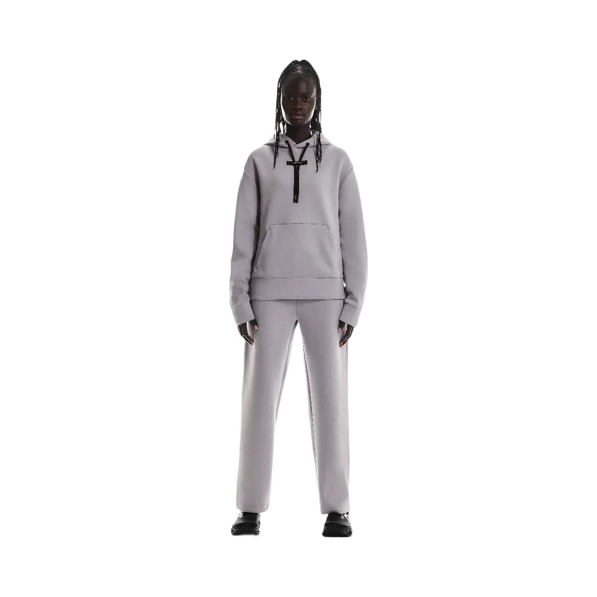 On Focus Tech Hoodie Lilac