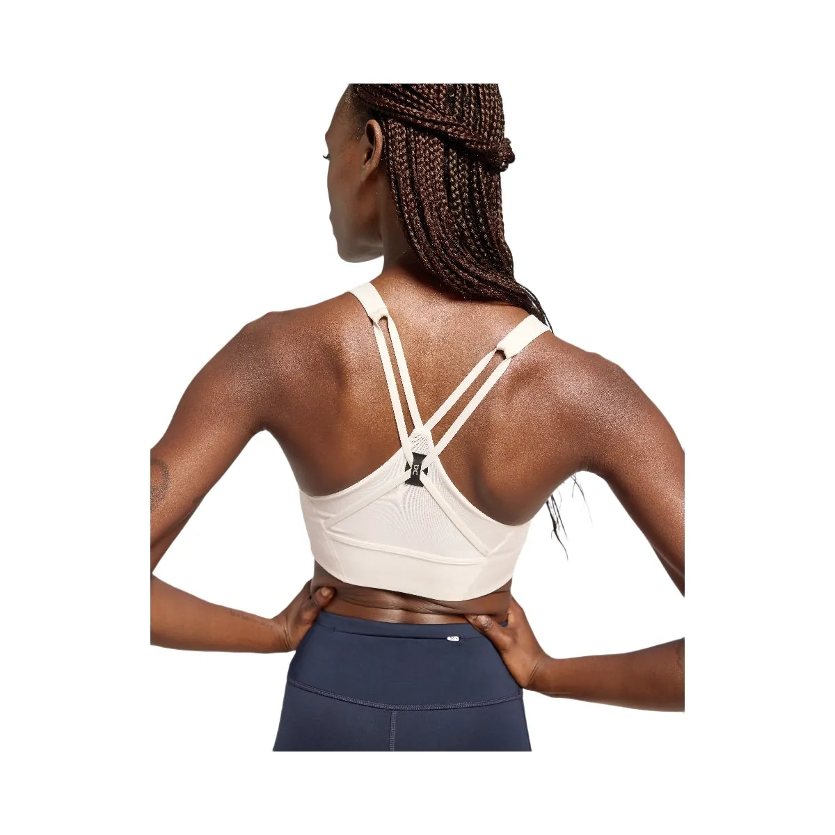 On Active Bra Longline Undyed-White