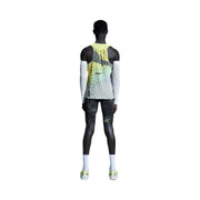 On Race Tights Half Black Limelight