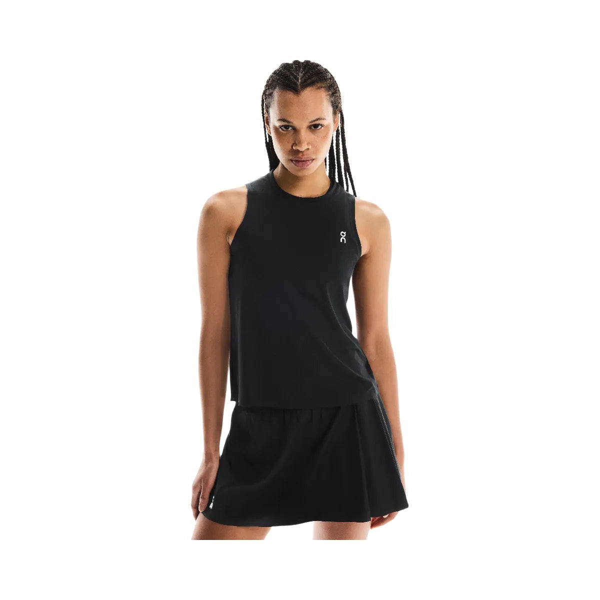 On Court Tank All Black