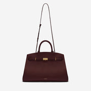 DeMellier The Hudson burgundy small grain