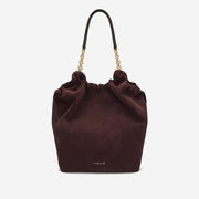 DeMellier The Miami burgundy suede & burgundy smooth