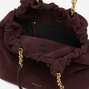 DeMellier The Miami burgundy suede & burgundy smooth