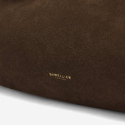 DeMellier The Midi Miami mocha suede & mocha smooth