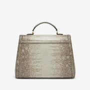 DeMellier The Midi Paris natural lizard-effect