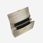 DeMellier The Midi Paris natural lizard-effect