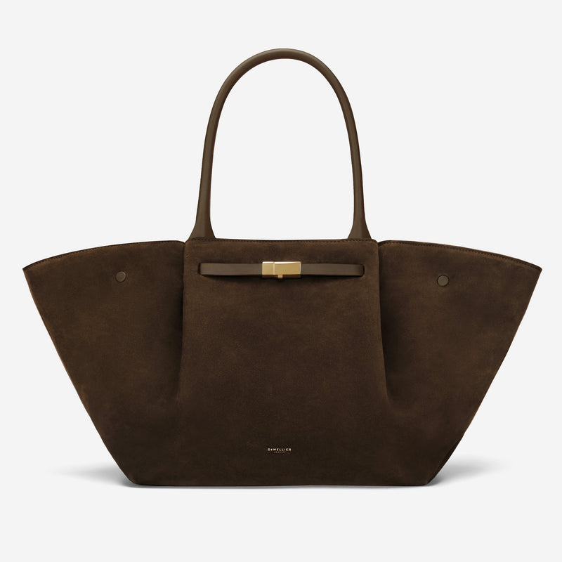 DeMellier The New York mocha suede & mocha smooth